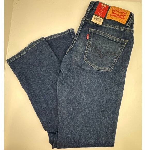 Levi’s Boys 511 Slim Jeans Size 14 Reg Adjustable Waistband Stretch NWT - Picture 4 of 6